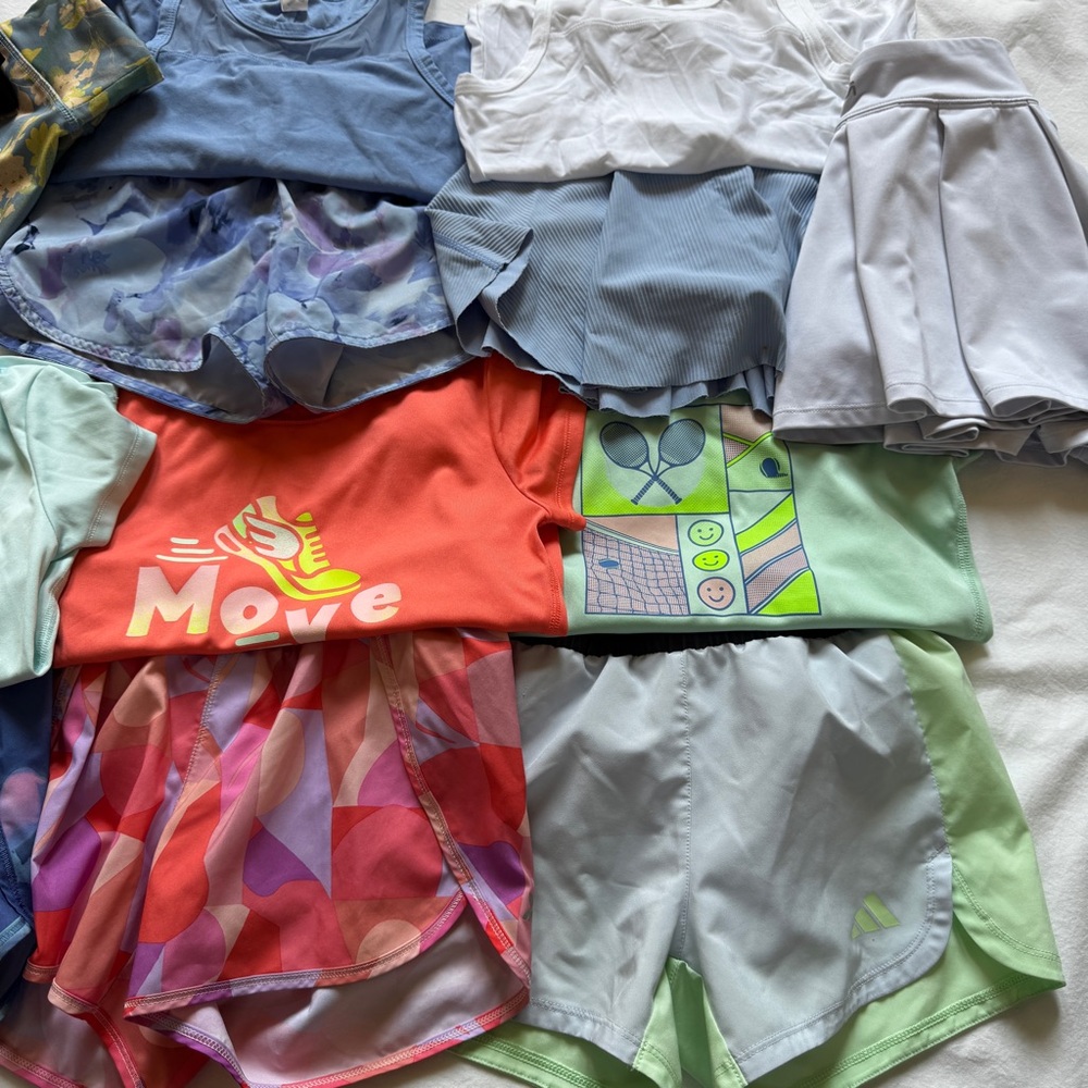 Girls Summer Bundle of Clothes M 7/8 - Picture 3 of 5